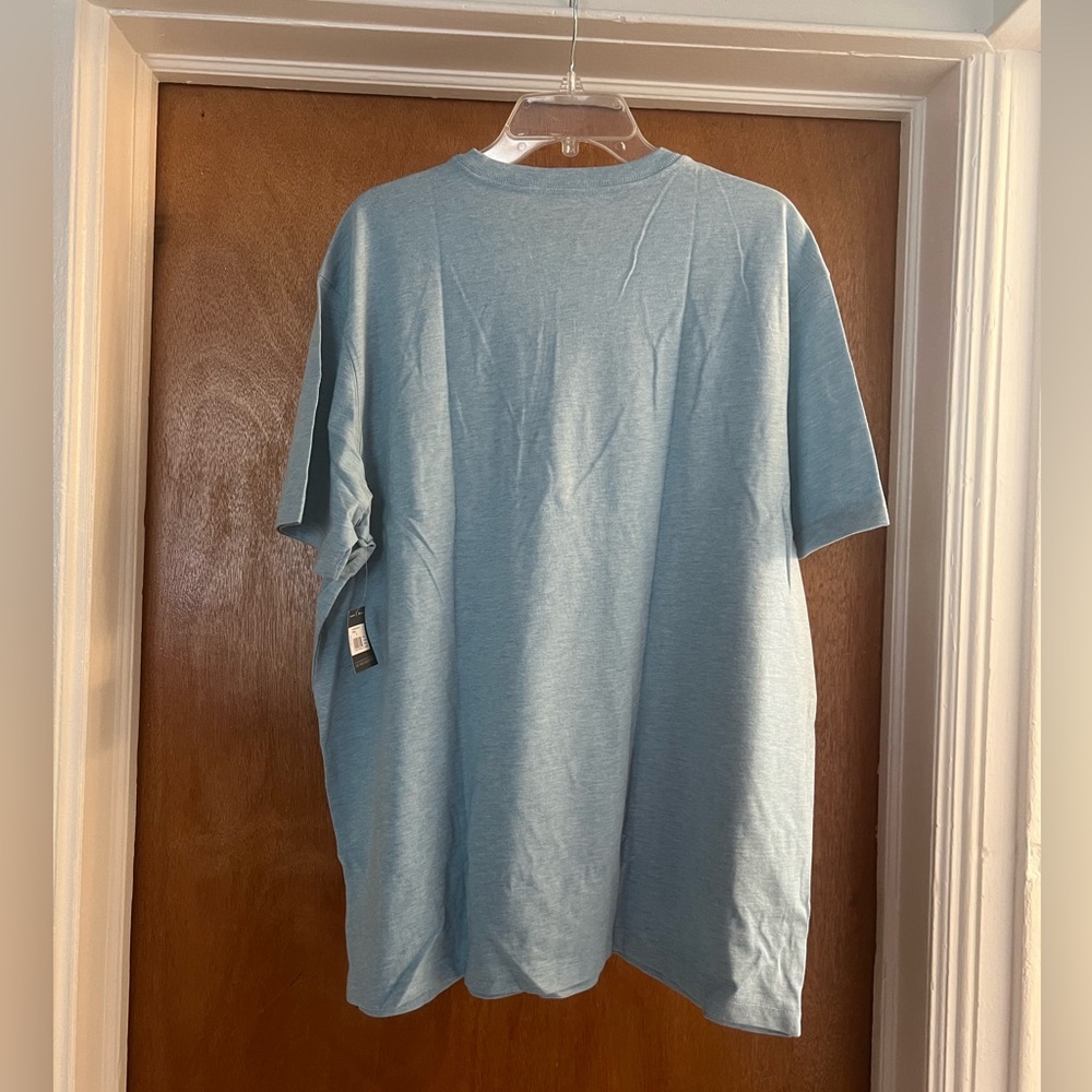 Eddie Bauer Men’s Blue Legendwash Crew Neck Short Sleeve Pocket Tee - Picture 2 of 4